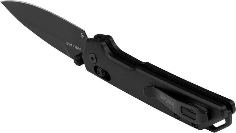 Kershaw Mini Iridium Folding Pocket Knife, 3 inch D2 Steel Blade, DuraLock, Aluminum Handle, Pocketclip - Image 5